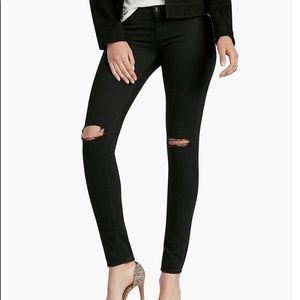 Lucky Brand distressed skinny jeans